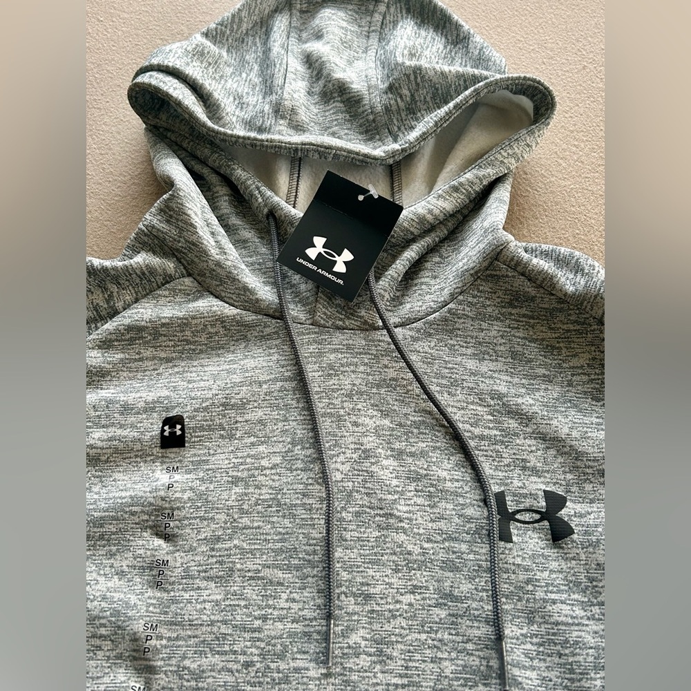 Under Armour Gray Men's Hoodie Size S NWT Great Gift! - Picture 2 of 4